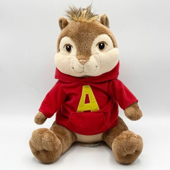 Build A Bear Alvin and the Chipmunks Hoodie 12” Plush Toy - Picture 1 of 9